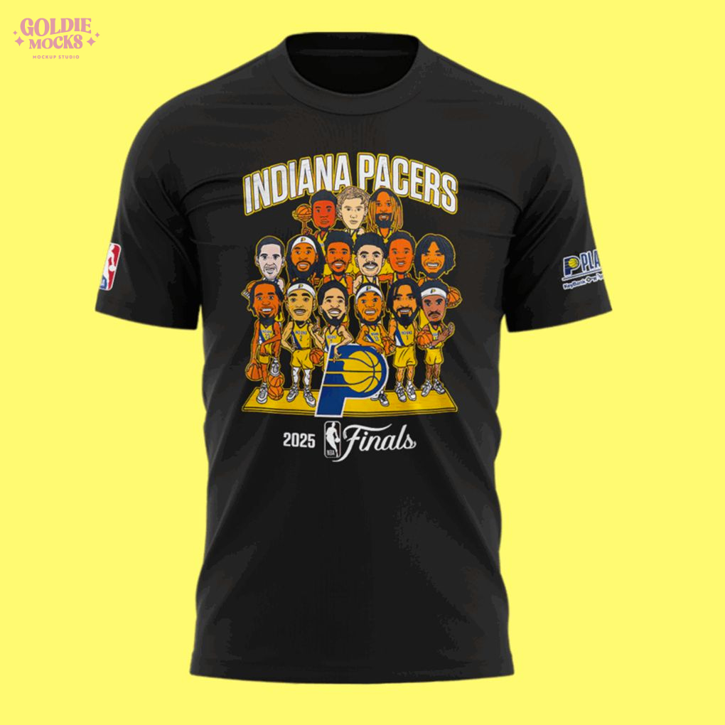 Indiana Pacers NBA Finals 2025 YES’CERS Full Team T-Shirt Indiana Pacers NBA Finals 2025 YES’CERS Full Team T-Shirt