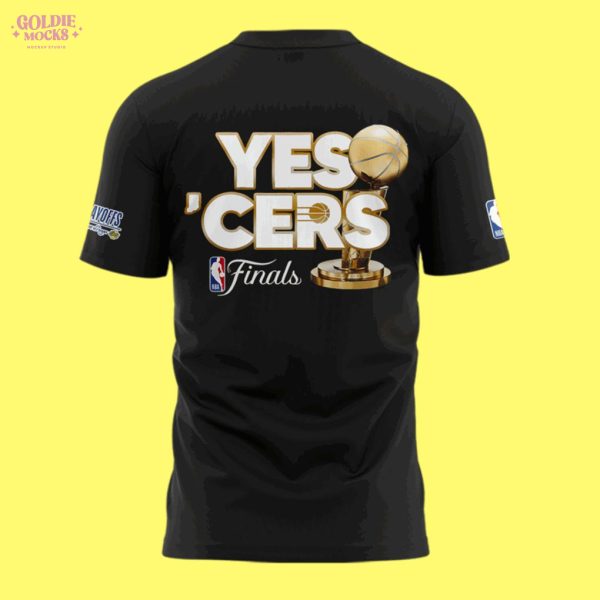 Indiana Pacers NBA Finals 2025 YES’CERS Full Team T-Shirt