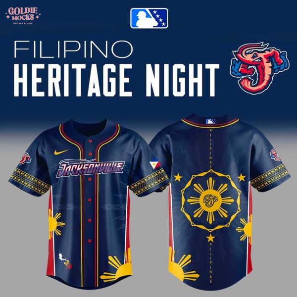 Jacksonville Jumbo Shrimp Filipino Heritage Night 2025 Jersey