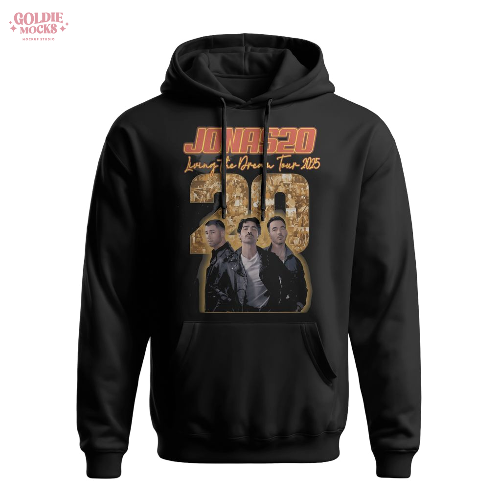 Jonas Brothers Jonas20 Living the Dream Tour 2025 Shirt Jonas Brothers Jonas20 Living the Dream Tour 2025 Shirt