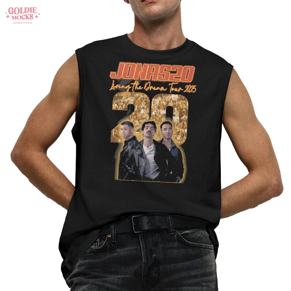 Jonas Brothers Jonas20 Living the Dream Tour 2025 Shirt Jonas Brothers Jonas20 Living the Dream Tour 2025 Shirt