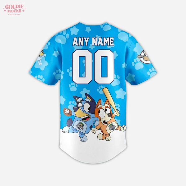 Kane County Cougars Shops Bluey 2025 Jersey