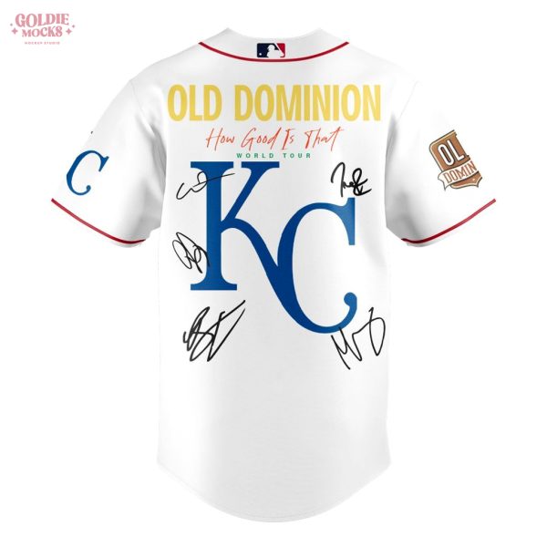 Kansas City Royals Old Dominion Show 2025 Jersey