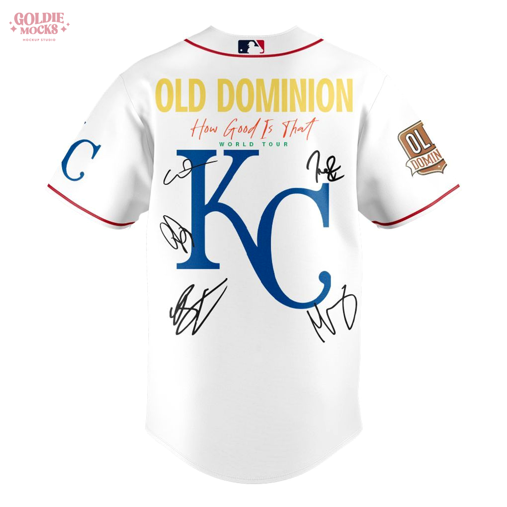Kansas City Royals Old Dominion Show 2025 Jersey Kansas City Royals Old Dominion Show 2025 Jersey