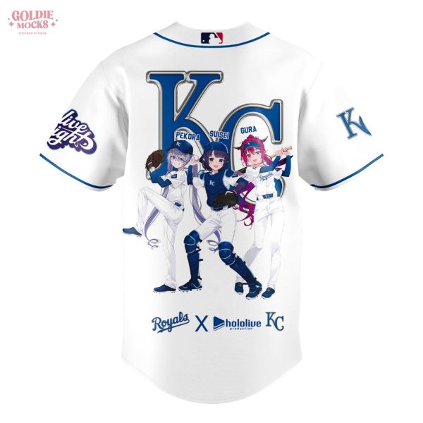 Kansas City Royals x Hololive Night 2025 Limited Edition Jersey