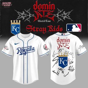Kansas City Royals x Stray Kids ATE Tour Signature All Team For Fans 2025 Jersey