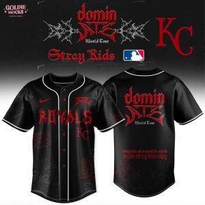 Kansas City Royals x Stray Kids Dominate World Tour 2025 All Team Jersey