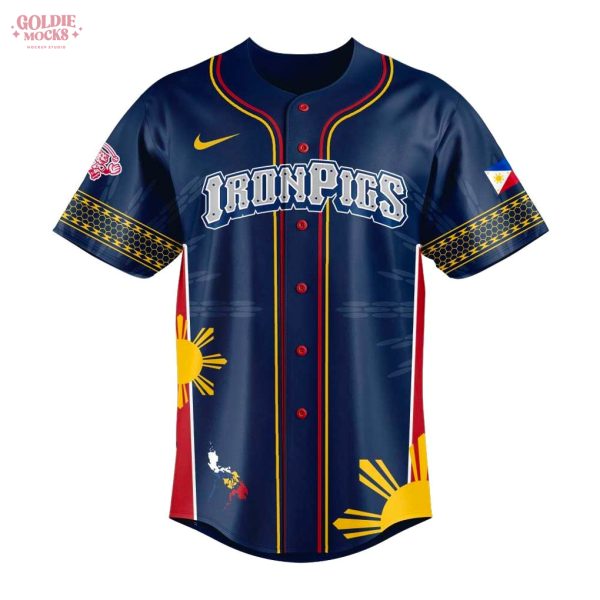 Lehigh Valley IronPigs Filipino Heritage Night 2025 Jersey