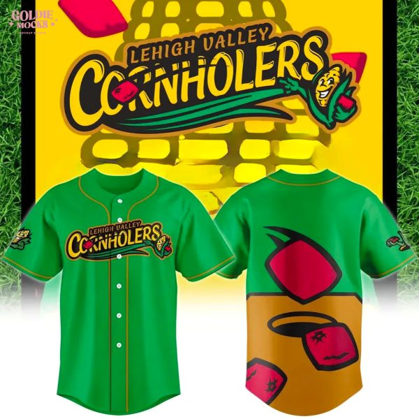 Lehigh Valley IronPigs x Lehigh Valley Cornholers 2025 Baseball Jersey