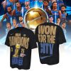 Oklahoma City Thunder NBA Champions Gift For Fans 2025 T-Shirt