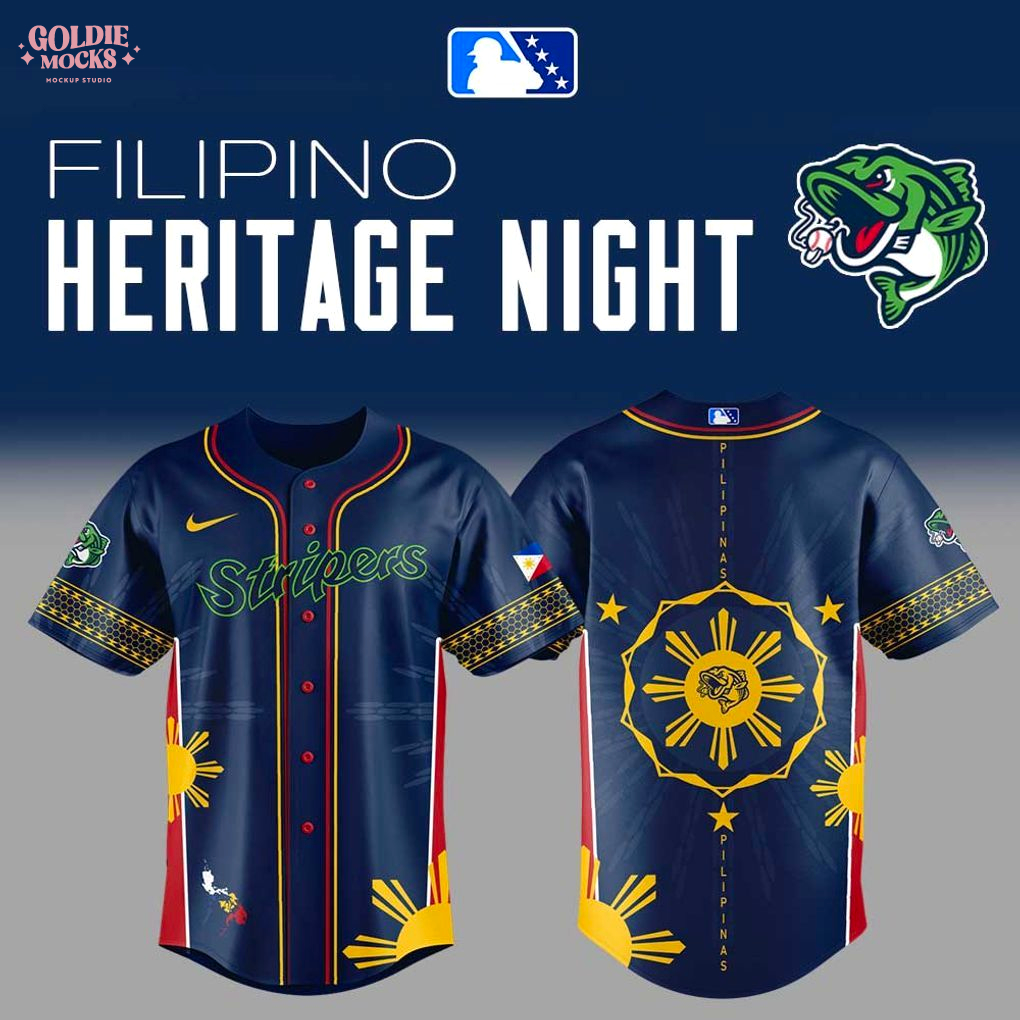 Limited Scranton/Wilkes-Barre RailRiders Filipino Heritage Night Jersey Limited Scranton/Wilkes-Barre RailRiders Filipino Heritage Night Jersey