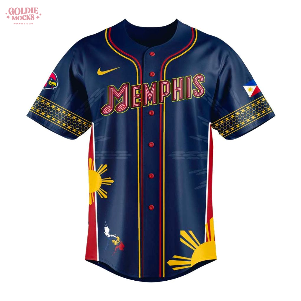 Limited Memphis Redbirds Filipino Heritage Night Jersey Limited Memphis Redbirds Filipino Heritage Night Jersey