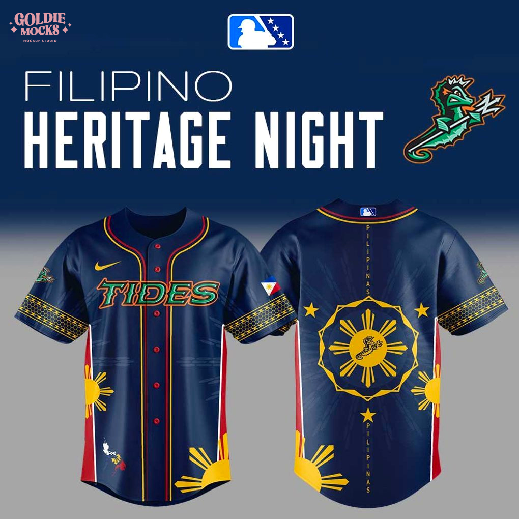 Limited Norfolk Tides Filipino Heritage Night Jersey Limited Norfolk Tides Filipino Heritage Night Jersey