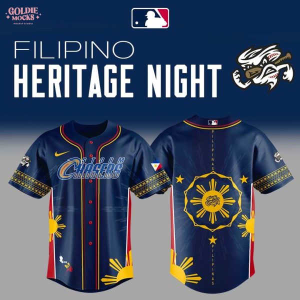Limited Omaha Storm Chasers Filipino Heritage Night Jersey