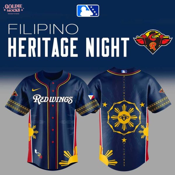 Limited Rochester Red Wings Filipino Heritage Night Jersey
