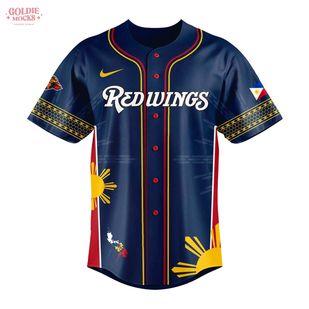 Limited Scranton/Wilkes-Barre RailRiders Filipino Heritage Night Jersey Limited Scranton/Wilkes-Barre RailRiders Filipino Heritage Night Jersey