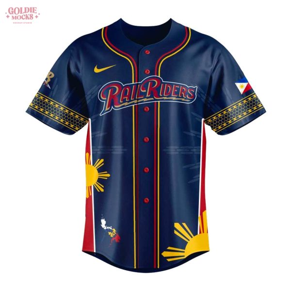 Limited Scranton/Wilkes-Barre RailRiders Filipino Heritage Night Jersey