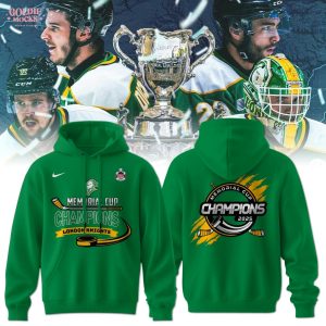 London Knights Memorial Cup 2025 Champions Hoodie