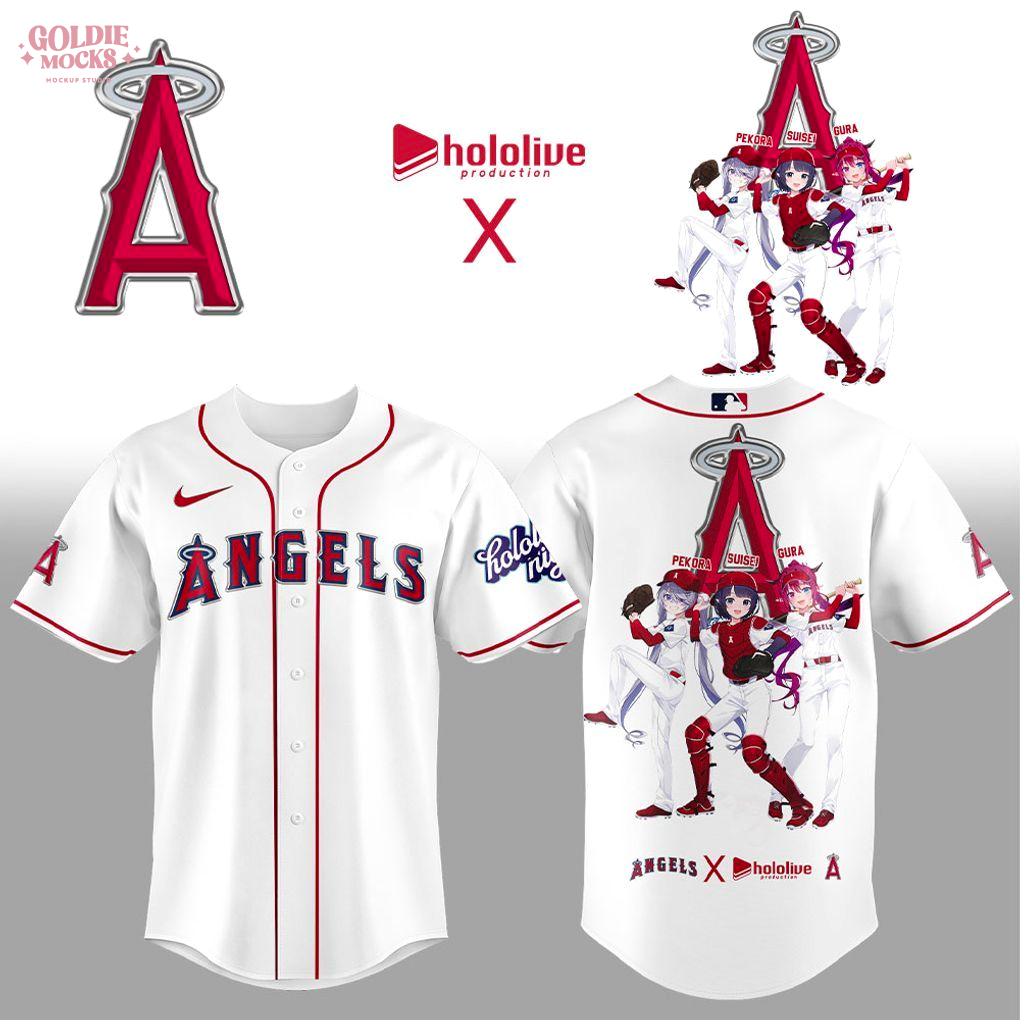 Los Angeles Angels x Hololive Night 2025 Limited Edition Jersey Los Angeles Angels x Hololive Night 2025 Limited Edition Jersey