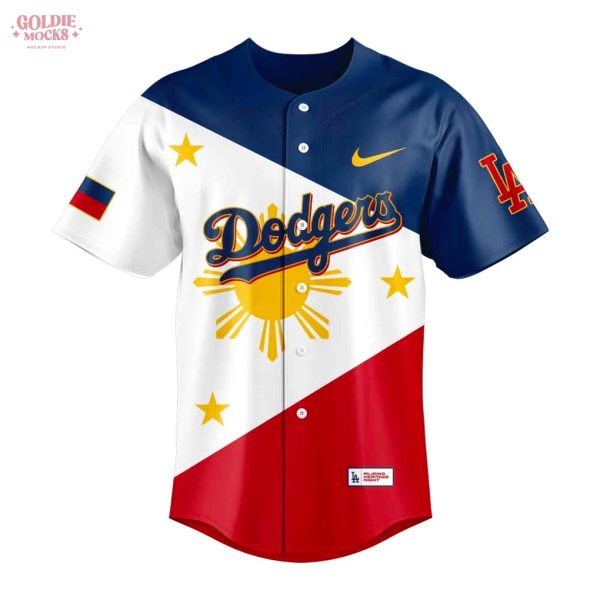 Los Angeles Dodgers Celebrating Filipino Heritage Night 2025 Jersey