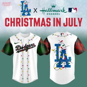 Los Angeles Dodgers Christmas in July 2025 Jersey