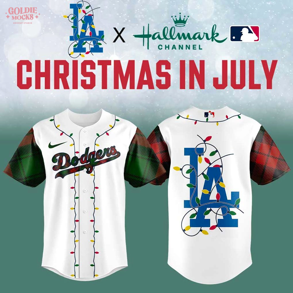 Los Angeles Dodgers Christmas in July 2025 Jersey Los Angeles Dodgers Christmas in July 2025 Jersey