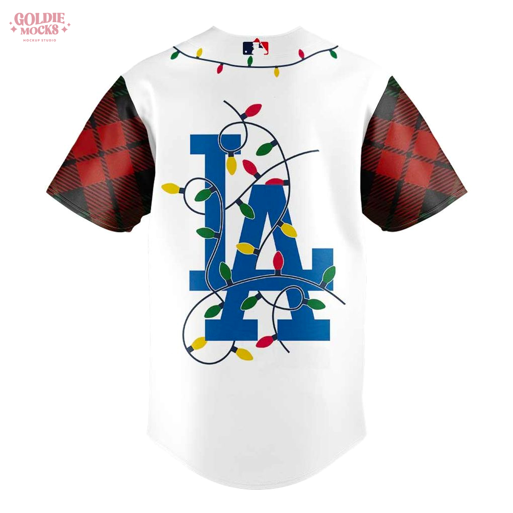 Los Angeles Dodgers Christmas in July 2025 Jersey Los Angeles Dodgers Christmas in July 2025 Jersey