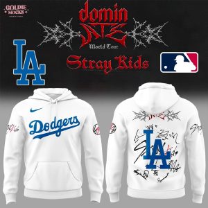 Los Angeles Dodgers x ATE Show Signature 2025 White Hoodie