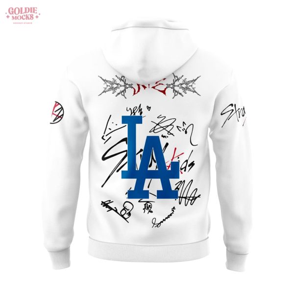 Los Angeles Dodgers x ATE Show Signature 2025 White Hoodie