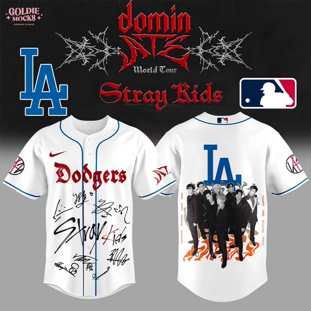 Los Angeles Dodgers x ATE Show Signature 2025 White Jersey Los Angeles Dodgers x ATE Show Signature 2025 White Jersey
