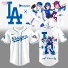 Los Angeles Dodgers x Hololive Night Collaboration 2025 Jersey
