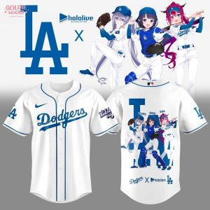 Los Angeles Dodgers x Hololive Night 2025 Jersey