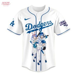 Los Angeles Dodgers x Hololive Night Collaboration 2025 Jersey