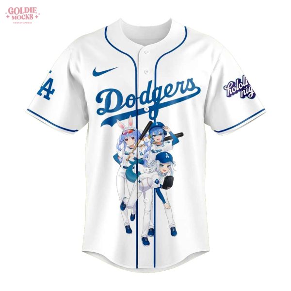 Los Angeles Dodgers x Hololive Night Collaboration 2025 Jersey