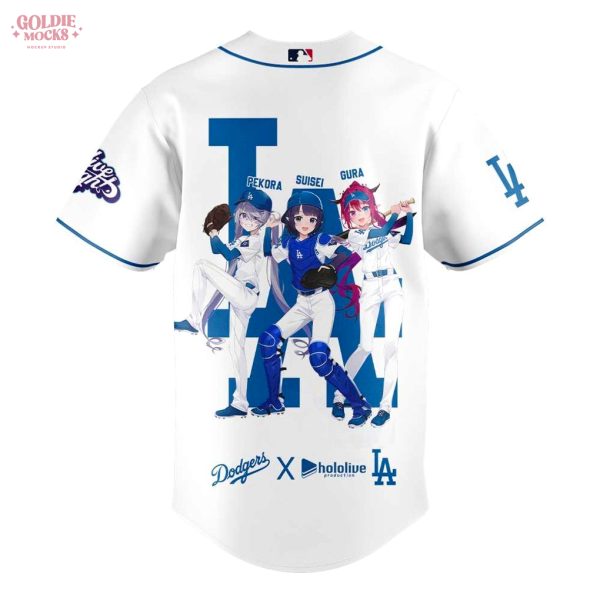 Los Angeles Dodgers x Hololive Night Collaboration 2025 Jersey