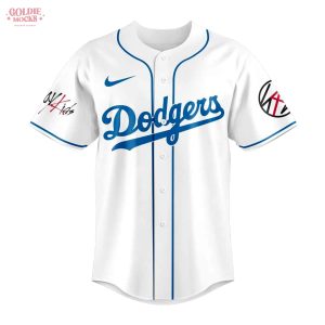 Los Angeles Dodgers x Stray Kids ATE Tour Signature All Team For Fans 2025 Jersey
