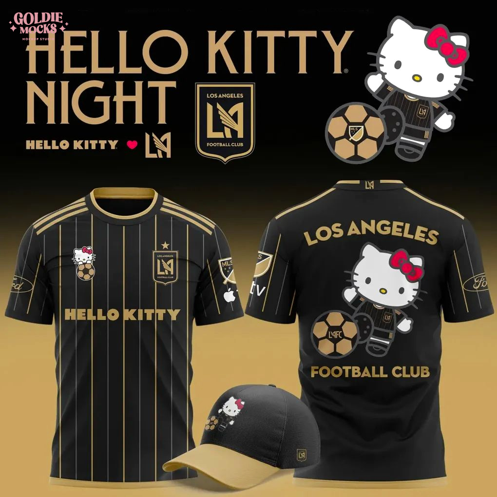 Los Angeles FC x Hello Kitty 2025 LAFC Jersey Los Angeles FC x Hello Kitty 2025 LAFC Jersey