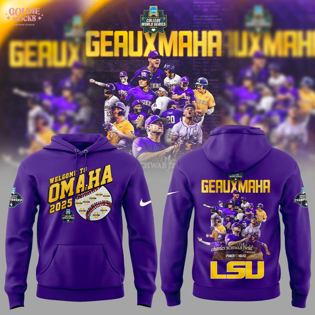 LSU Baseball are 2025 Super Regional Champions Purple Hoodie LSU Baseball are 2025 Super Regional Champions Purple Hoodie