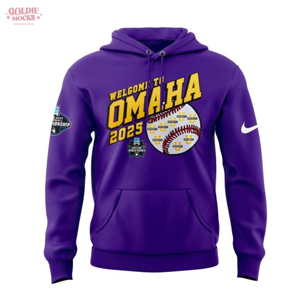 LSU Baseball are 2025 Super Regional Champions Purple Hoodie