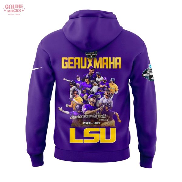 LSU Baseball are 2025 Super Regional Champions Purple Hoodie