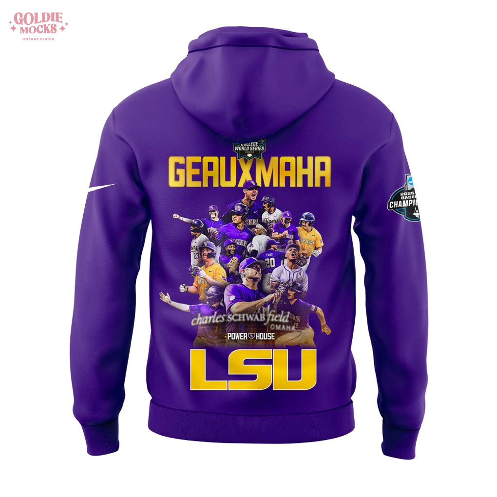 LSU Baseball are 2025 Super Regional Champions Purple Hoodie LSU Baseball are 2025 Super Regional Champions Purple Hoodie