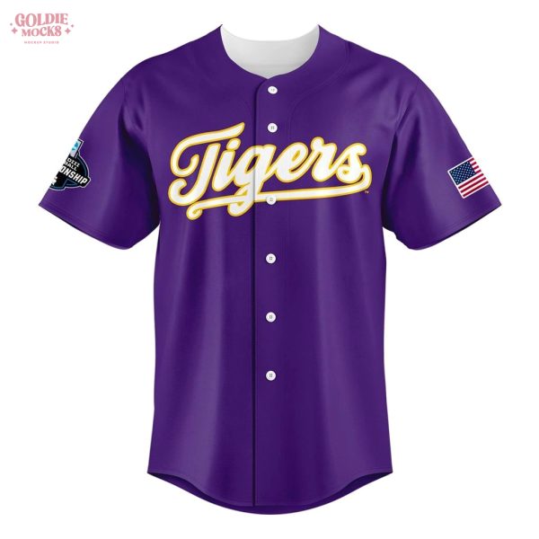 LSU Tigers Baton Rouge Regional 2025 Champions Special Baseball Jersey
