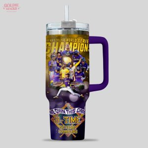 LSU Tigers Champions 2025 NCAA Tumbler