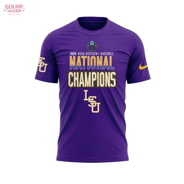 LSU Tigers World Series Champions 2025 T-Shirt