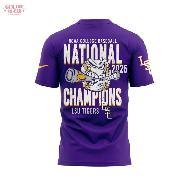 LSU Tigers World Series Champions 2025 T-Shirt