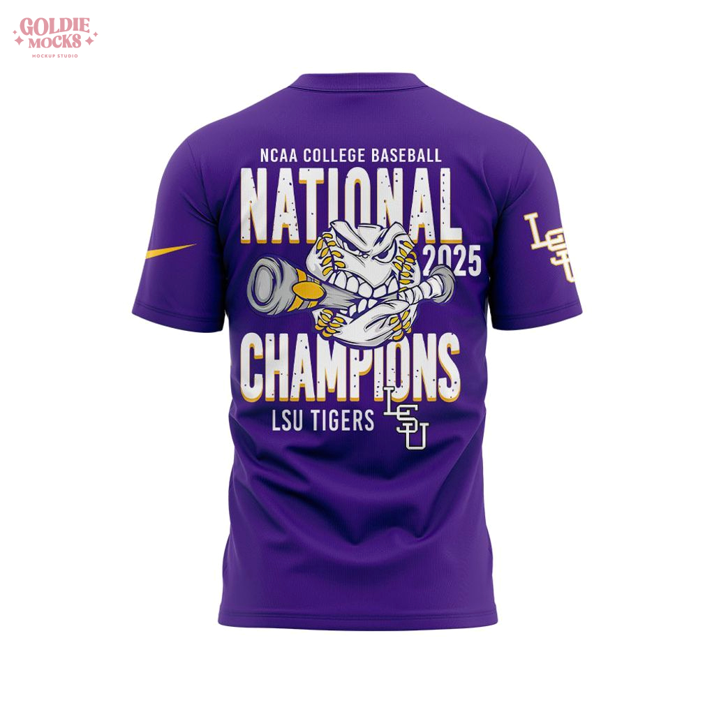 LSU Tigers World Series Champions 2025 T-Shirt LSU Tigers World Series Champions 2025 T-Shirt