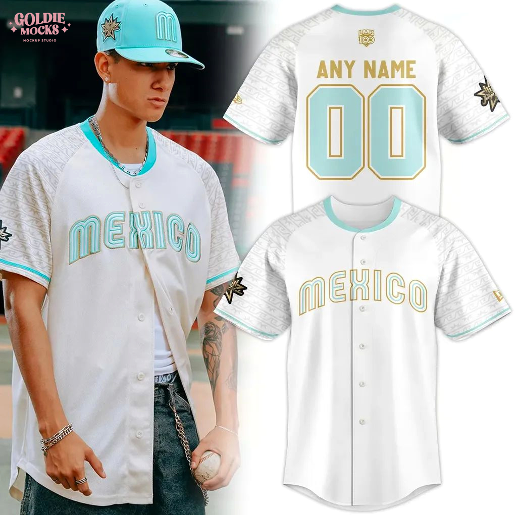 Mexican National Team League All-Star Game 2025 Baseball Jersey Mexican National Team League All-Star Game 2025 Baseball Jersey
