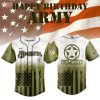 Texas Rangers x US Army Happy Birthday 250th Anniversary 2025 Jersey
