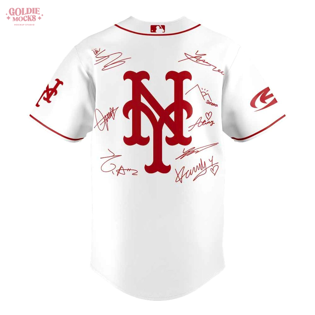 New York Mets ATEEZ World Tour Signature 2025 Jersey New York Mets ATEEZ World Tour Signature 2025 Jersey