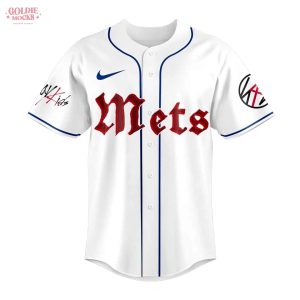 New York Mets x ATE Show Signature 2025 White Jersey